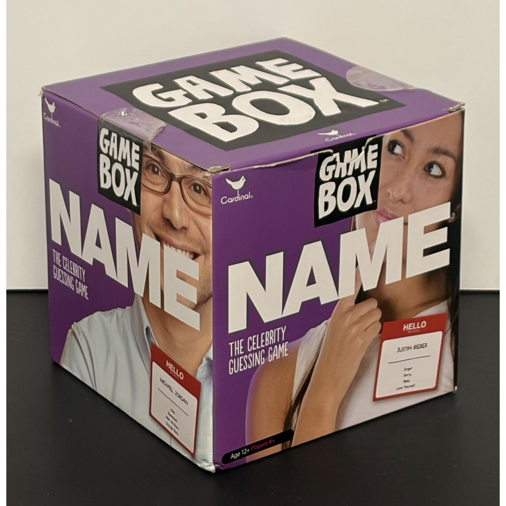 Cardinal Game Box Name The Celebrity Guessing Game For Boys Girls Teen & Adults